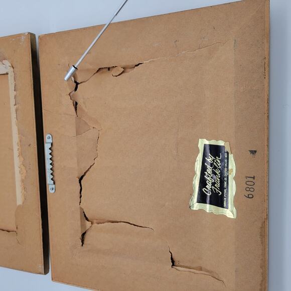 Pair MCM Framed Foil‎ Art Prints - Picture 9 of 10